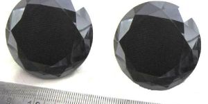 4.00 Carat Round Cut Black Diamond