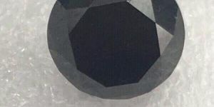 Natural Loose Black Diamond Round