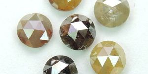 Rose Cut Color Diamond