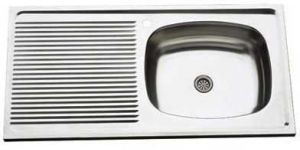 Stainless Steel & Single Tub