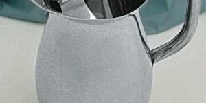 Stainless Steel Water Pitcher with Ice Guard