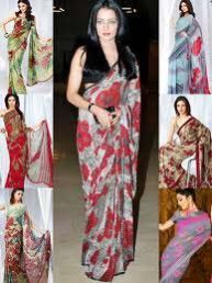 Printed Saree