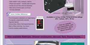 Steamasol Steam Bath Generators