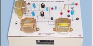 Study of Hybrid Parameters of a Transistor Experimental Setup