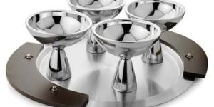 Stainless Steel Ice Cream Set