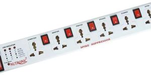 6 Ways Spike Suppressor with Individual Switch
