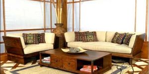 Item Code : TWSS 004 Teak Wood Sofa Set