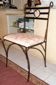 Wrought Iron Chair