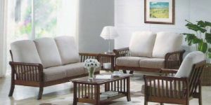 Wooden Sofa Set