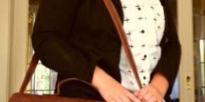 Leather Satchel Cum Office Bag