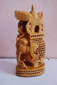Wooden Elephant Statue
