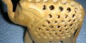 Handcrafted Wooden Elephant