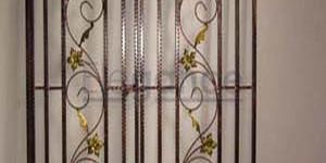 Polished Stainless Steel Window Grills