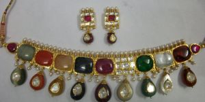 Gold Color Necklace Set