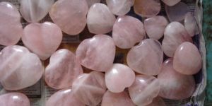 Rose Quartz Heart Shape Pendant