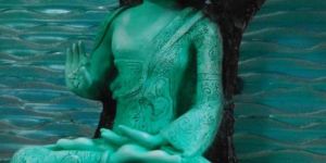 Buddha Sculpture Waterfall