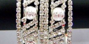 Silver Stone Bangles