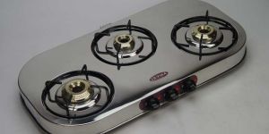 Burner Oval Gas Stove - (3)