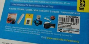 Nxi Memory Card 2GB 4GB 8GB