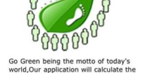 Event Co2 Calculator in iPhone