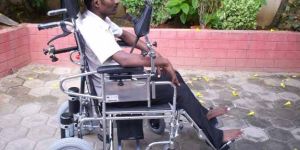 Motorised Chin Drive Wheel Chair