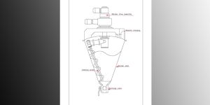 Vertical Cone Screw Blender