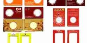 Gold Coin Packing Cards