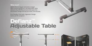 Defianz Height Adjustable Table