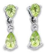 Earring Peridot
