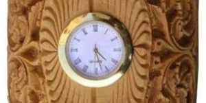 Handcrafted Table Clock