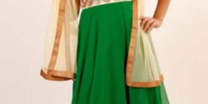 Elegant, Ravishing Designer Green Salwar