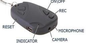 Spy Hidden Keychain Camera