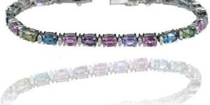 2 Royal Treasure Sapphire Bracelet, Diamond Bracelet