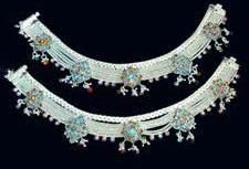 Silver Anklets