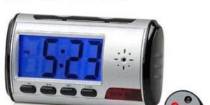 Spy Digital Table Clock Camera