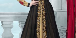 Beautiful Black Wedding Salwar Kameez