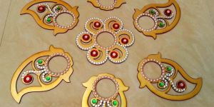 Wooden Rangoli