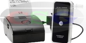 FUEL CELL BREATH ALCOHOL TESTER WITH PRINTER