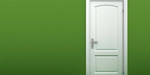 Fiberglass 2 Panel Door