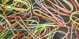 Double Colour Rubber Bands