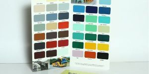 Furniture Enamel Shade Card Designing