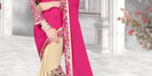 Half & Half Weightless Designer Sarees