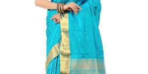 Gold Jacquard Saree