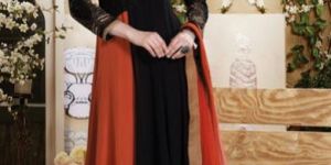 Layered Navy Blue Suit