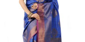 Midnight Blue Saree