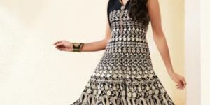 Printed Anarkali Suit