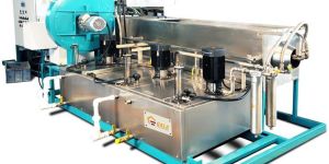 Cylindrical Rotary Screw Spray Cleaning Machine