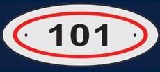 Room Number Sign