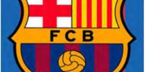Fcbarcelona Striped Towel