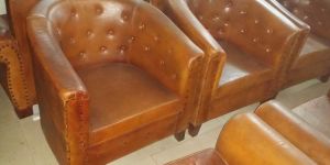 Leather Sofa Set